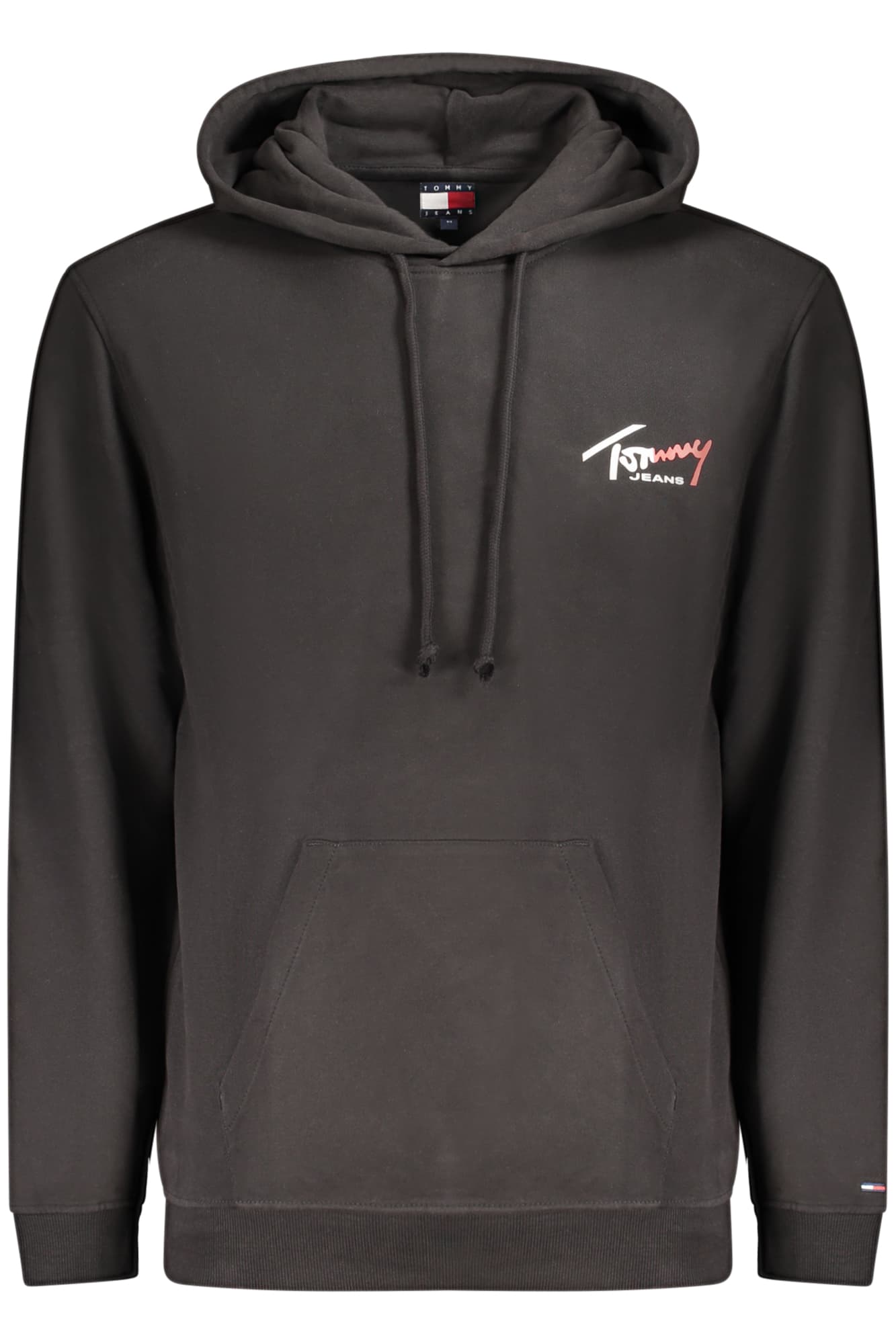 TOMMY HILFIGER FELPA SENZA ZIP UOMO NERO