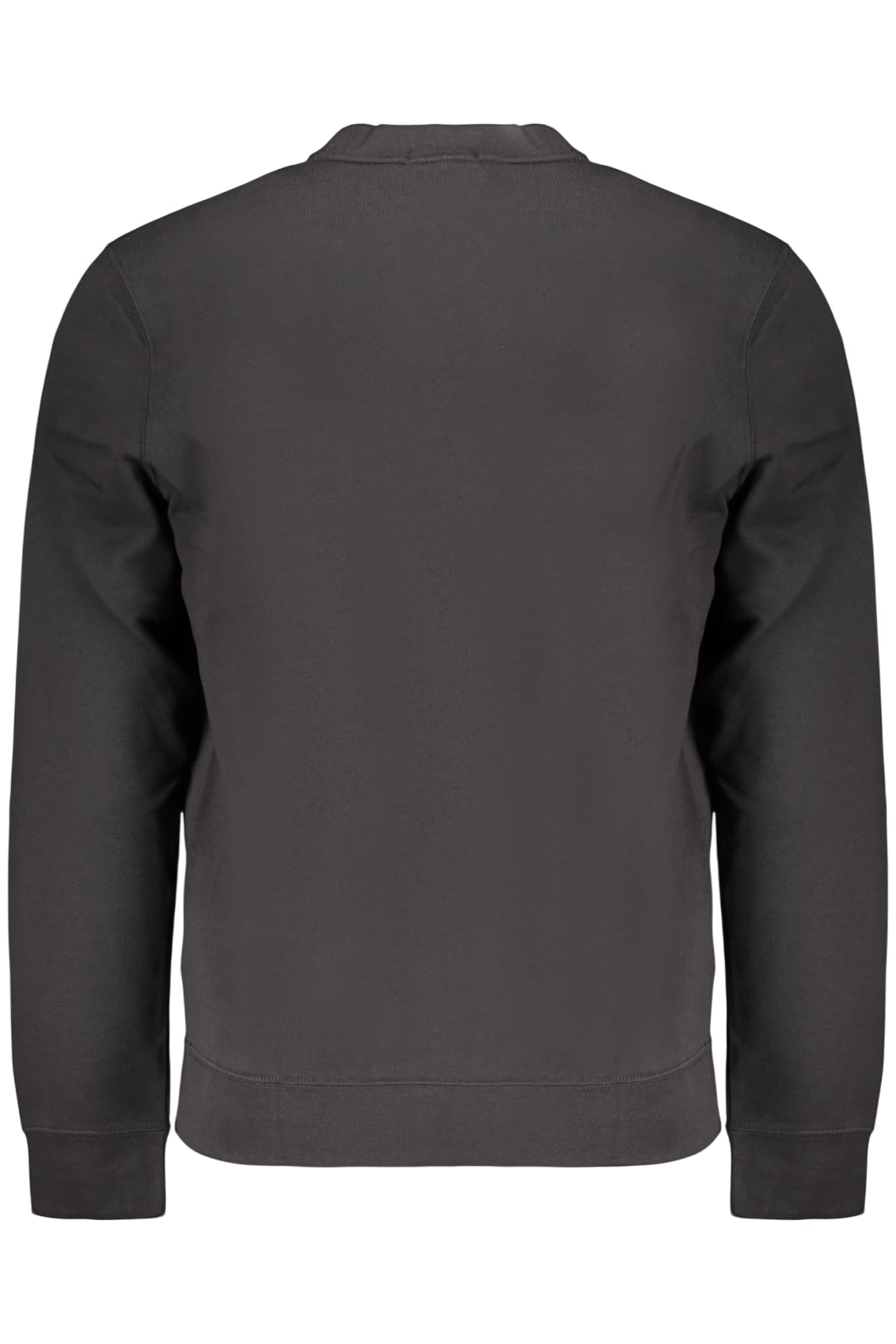 CALVIN KLEIN FELPA SENZA ZIP UOMO NERO - Miniatura 2
