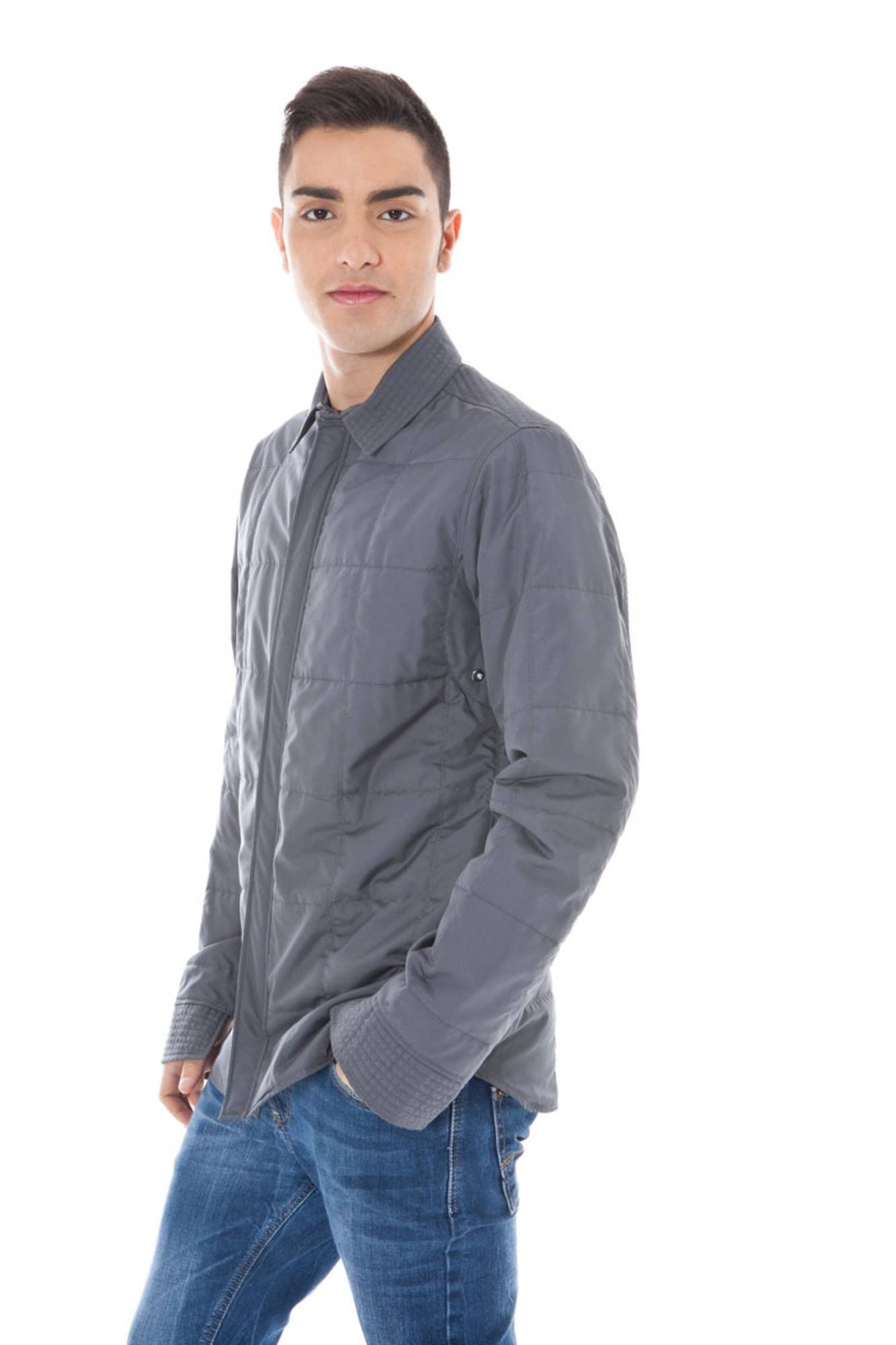 CALVIN KLEIN GIACCA SPORTIVA UOMO GRIGIO - Miniatura 2