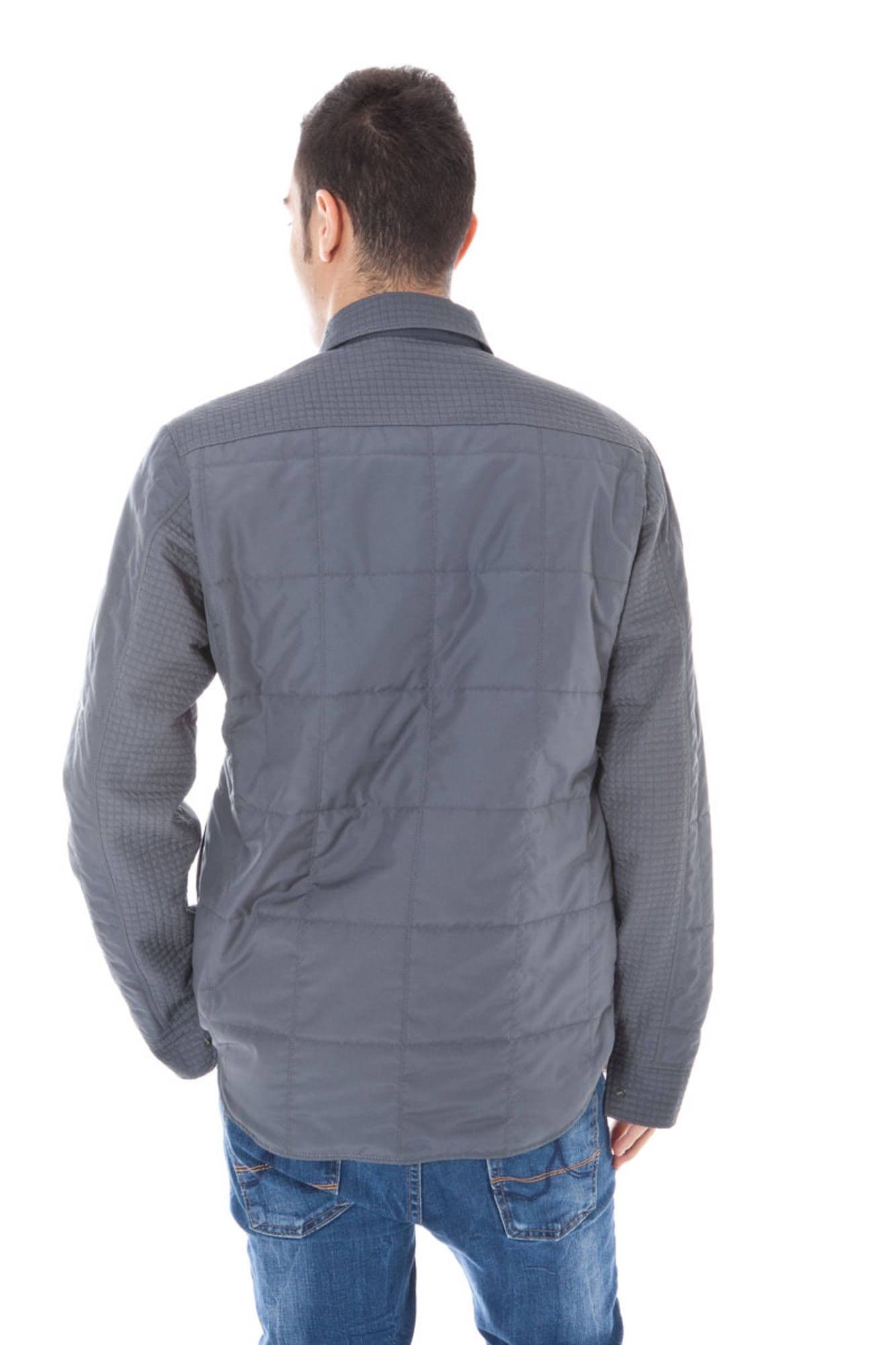 CALVIN KLEIN GIACCA SPORTIVA UOMO GRIGIO - Miniatura 3