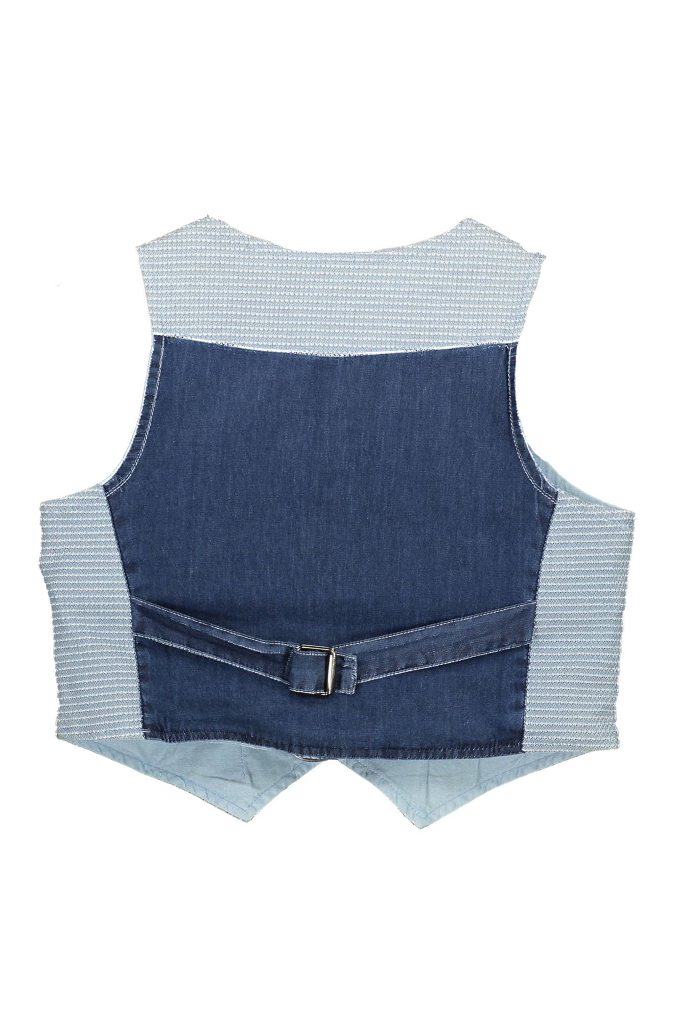 GUESS MARCIANO GILET BAMBINO AZZURRO - Miniatura 2