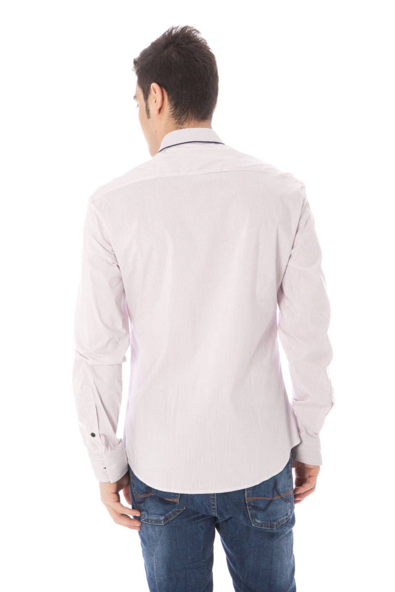 COSTUME NATIONAL CAMICIA MANICHE LUNGHE UOMO ROSA - Miniatura 2
