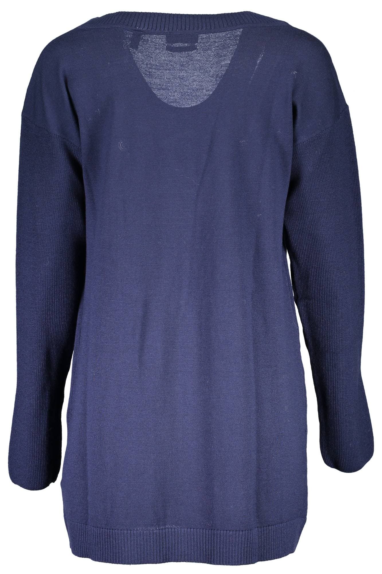 GANT CARDIGAN DONNA BLU - Miniatura 2
