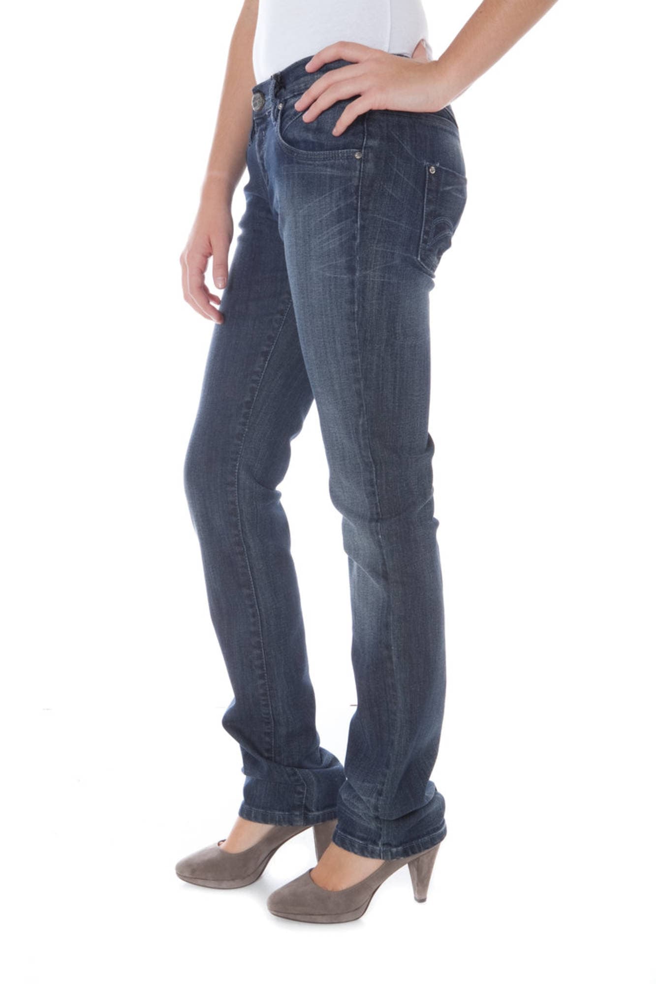 PHARD JEANS DENIM DONNA BLU - Miniatura 3