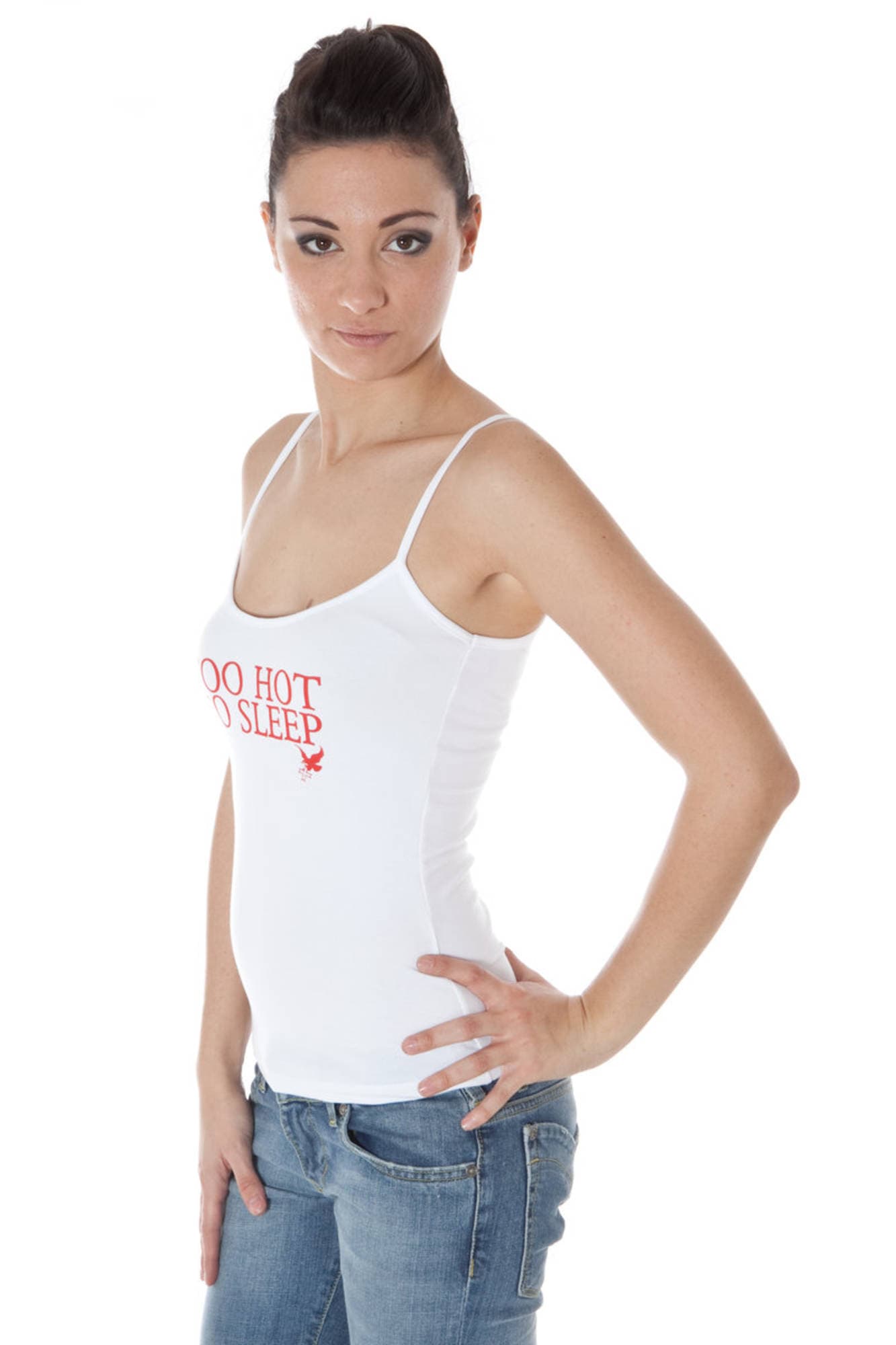 ZUELEMENTS CANOTTA DONNA BIANCO - Miniatura 3