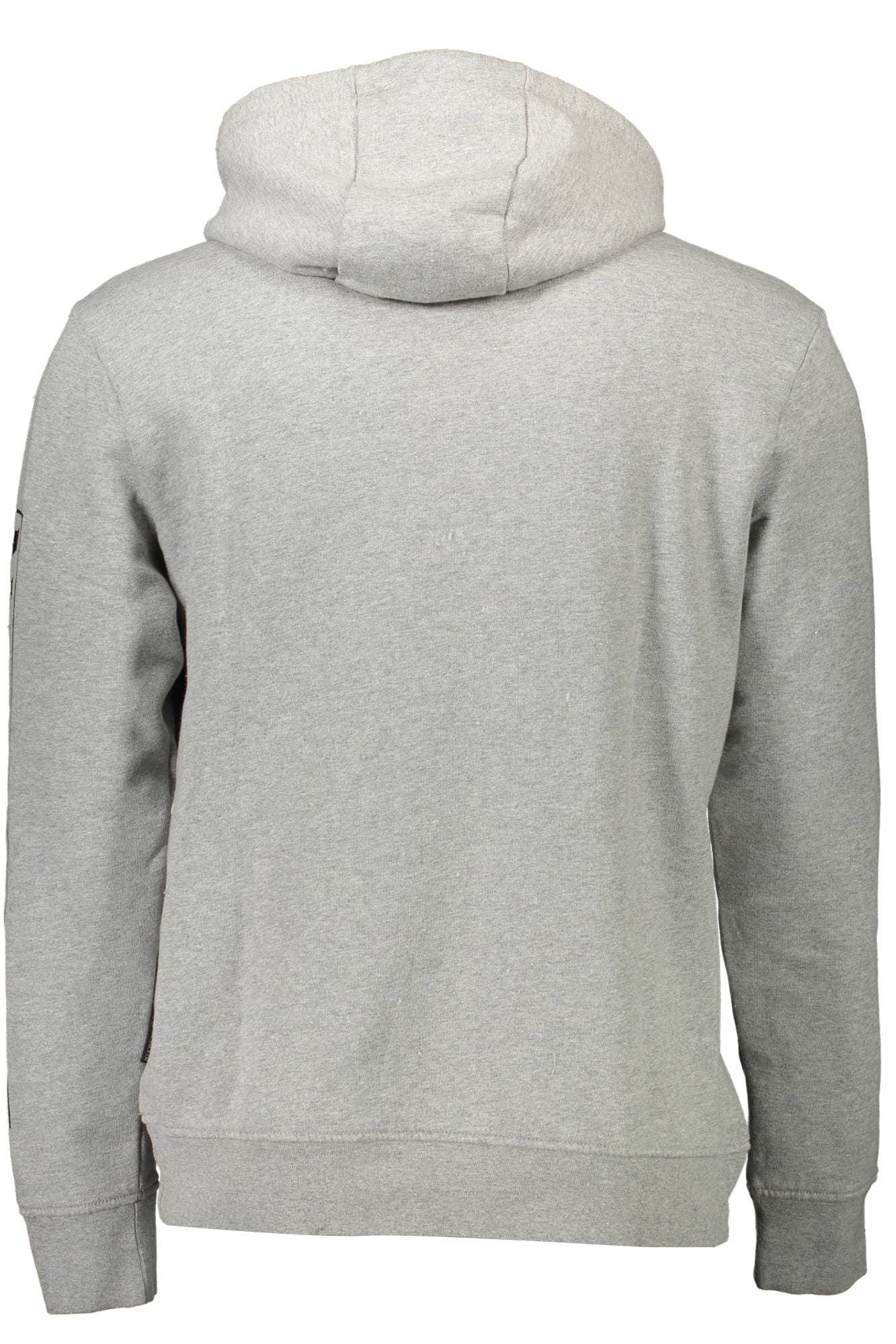 NAPAPIJRI FELPA SENZA ZIP UOMO GRIGIO - Miniatura 2