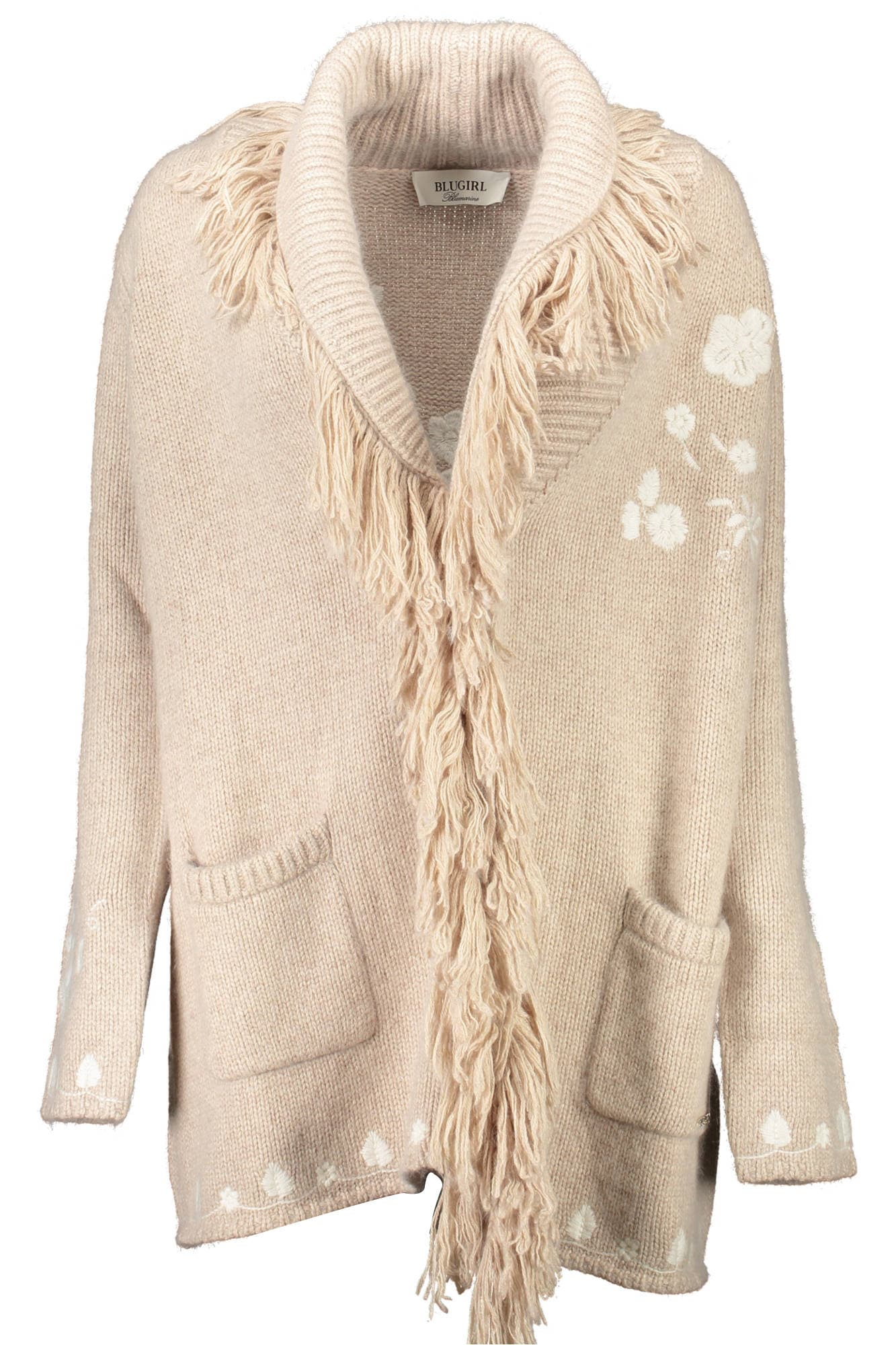 BLUGIRL CARDIGAN DONNA BEIGE - Miniatura 3