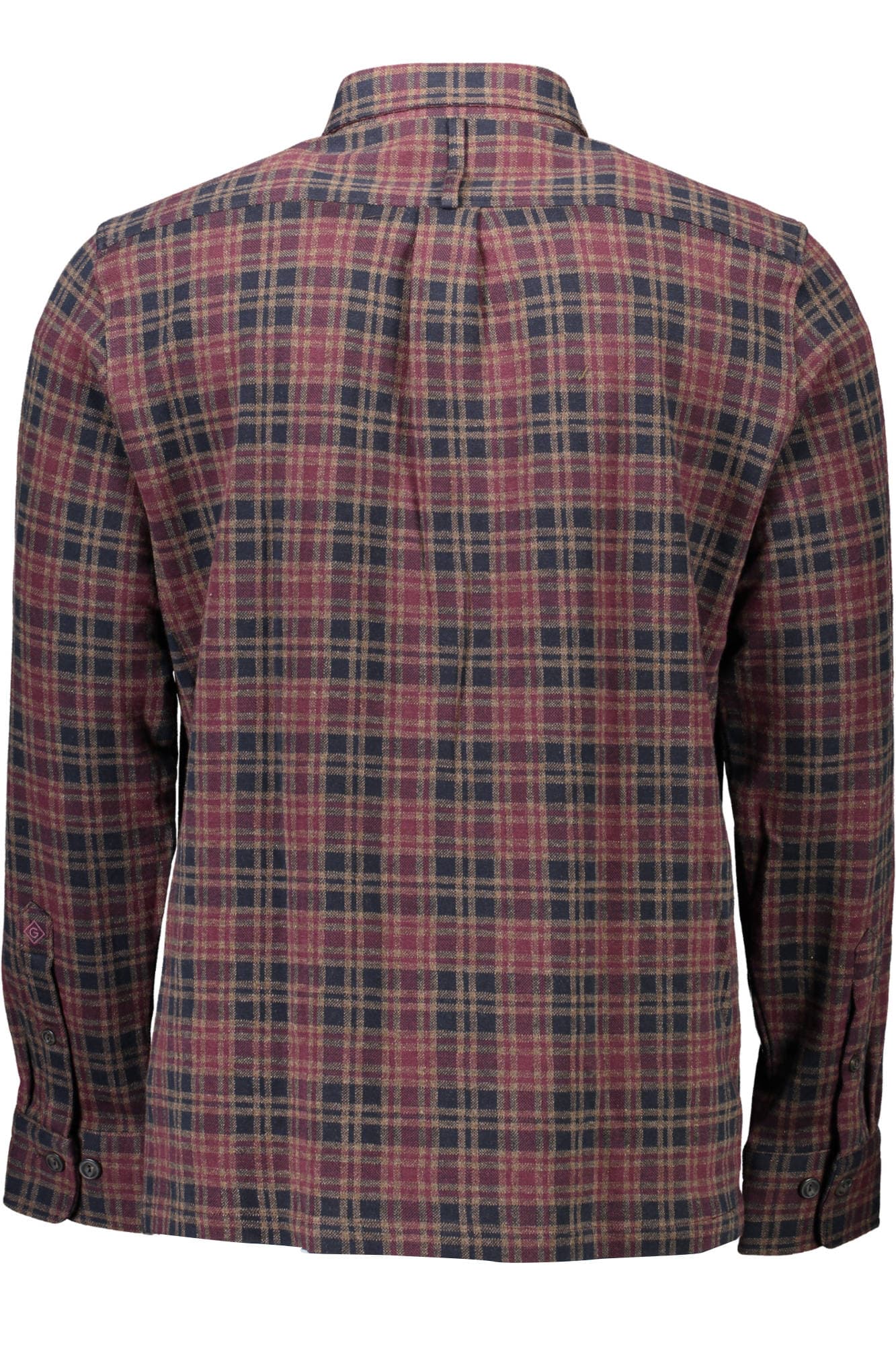 GANT CAMICIA MANICHE LUNGHE UOMO MARRONE - Miniatura 2