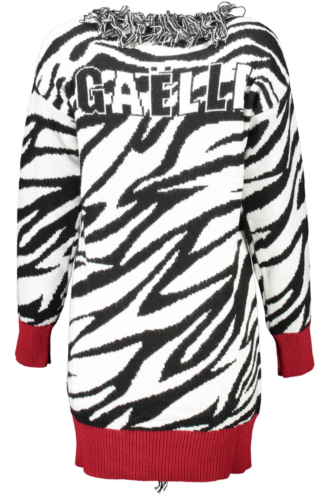 GAELLE PARIS CARDIGAN DONNA BIANCO - Miniatura 2