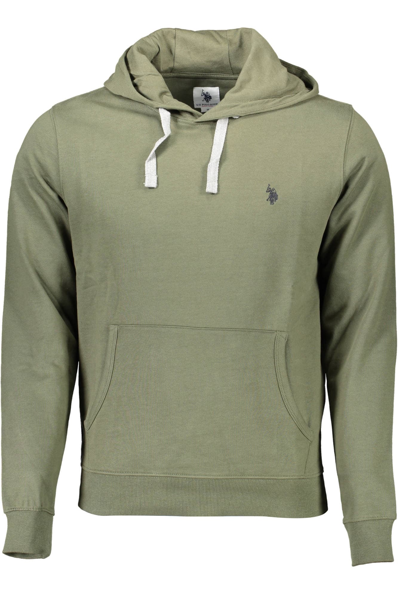 U.S. POLO ASSN. FELPA SENZA ZIP UOMO VERDE