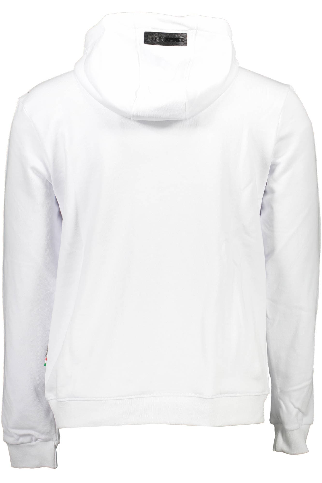 PLEIN SPORT FELPA SENZA ZIP UOMO BIANCO - Miniatura 2