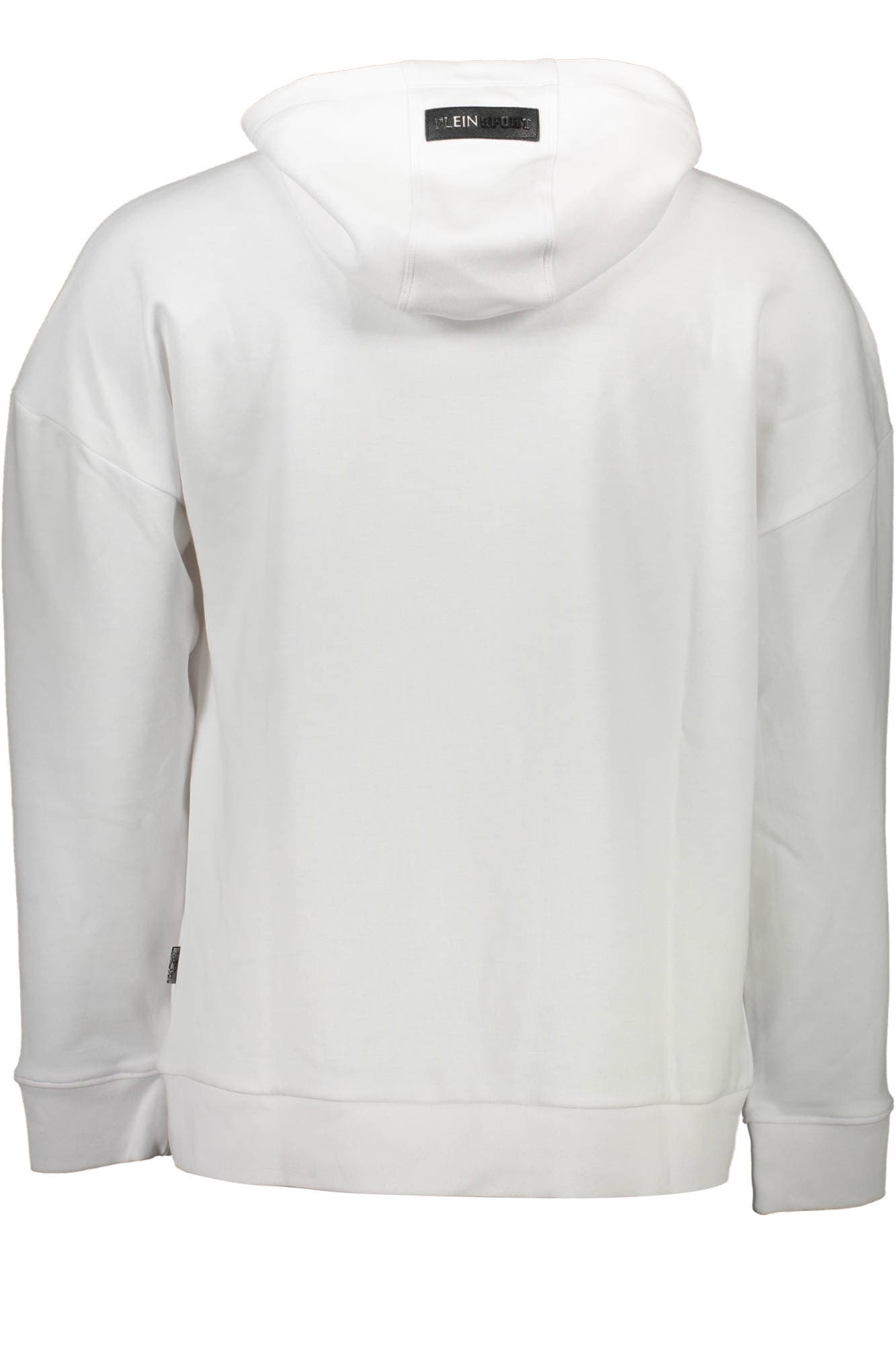 PLEIN SPORT FELPA SENZA ZIP UOMO BIANCO - Miniatura 2