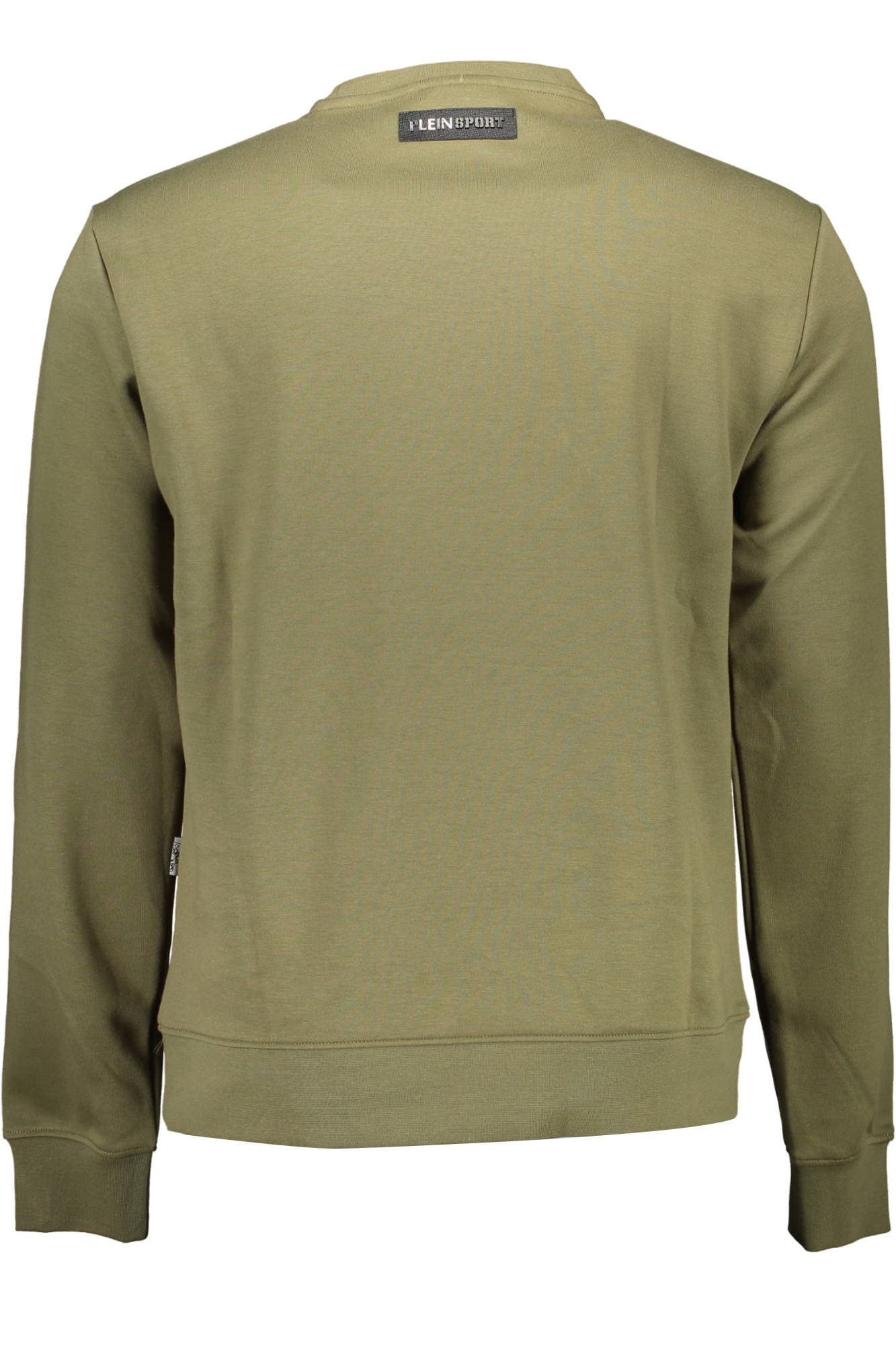 PLEIN SPORT FELPA SENZA ZIP UOMO VERDE - Miniatura 2