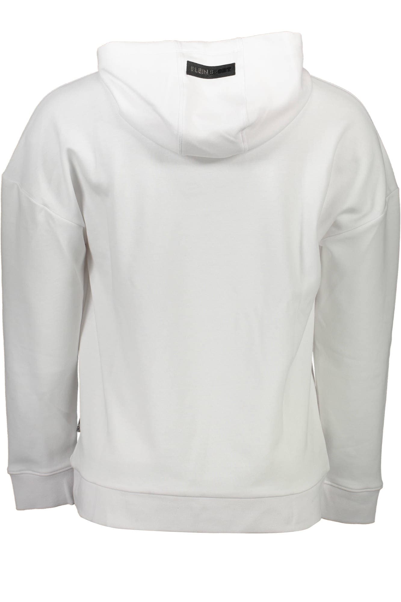 PLEIN SPORT FELPA SENZA ZIP UOMO BIANCO - Miniatura 2
