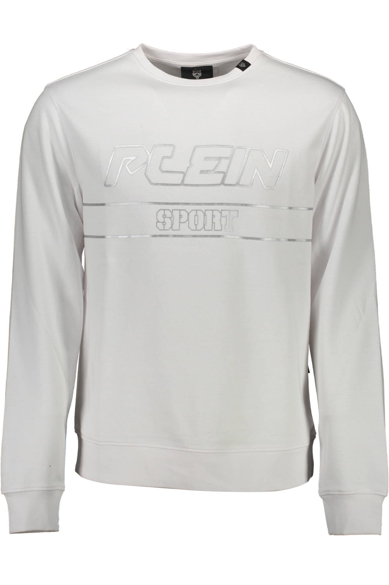 PLEIN SPORT FELPA SENZA ZIP UOMO BIANCO