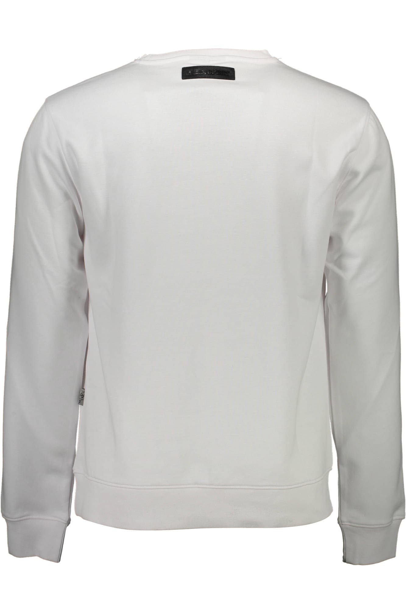PLEIN SPORT FELPA SENZA ZIP UOMO BIANCO - Miniatura 2