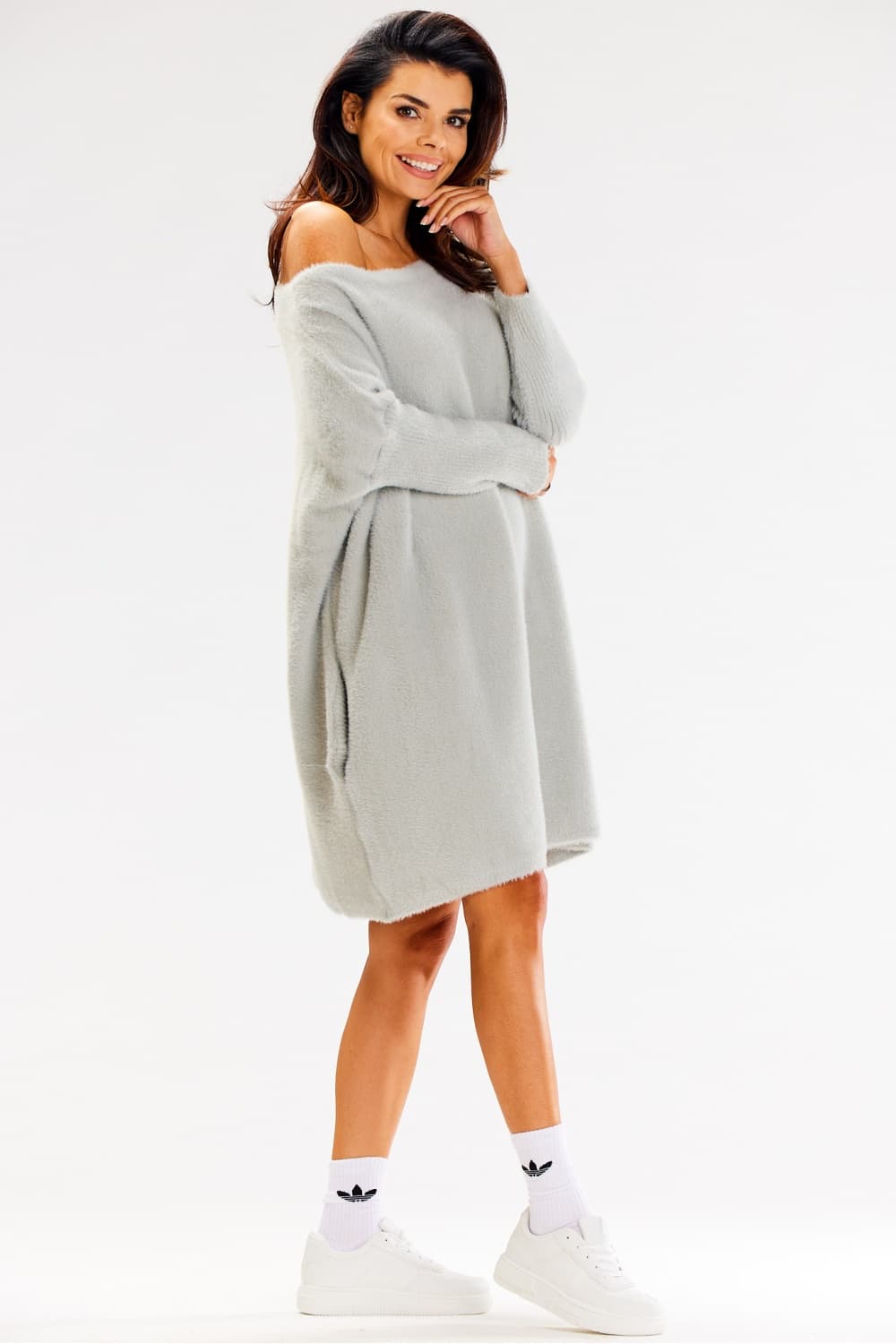 Maglione lungo model 187182 awama - Miniatura 2