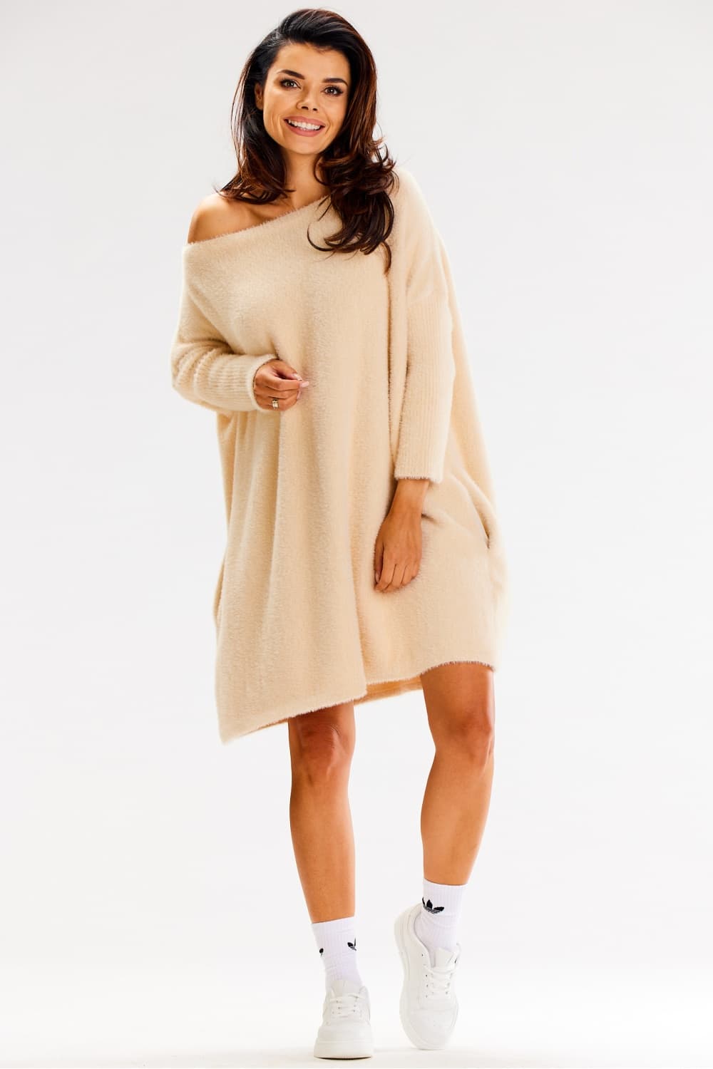 Maglione lungo model 187184 awama - Miniatura 2