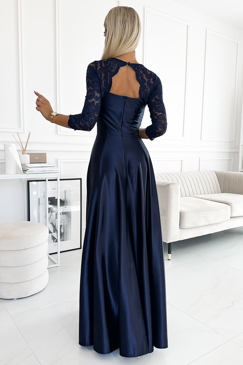 Vestito lungo model 188119 Numoco - Miniatura 2