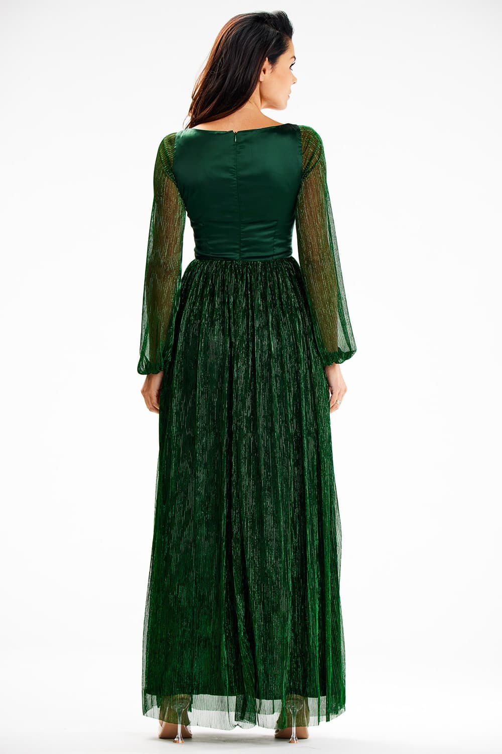 Vestito lungo model 189438 awama - Miniatura 3