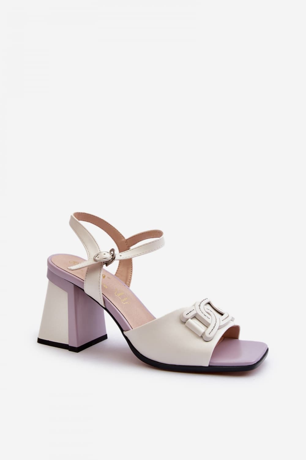 Sandali con tacco model 195418 Step in style - Miniatura 2