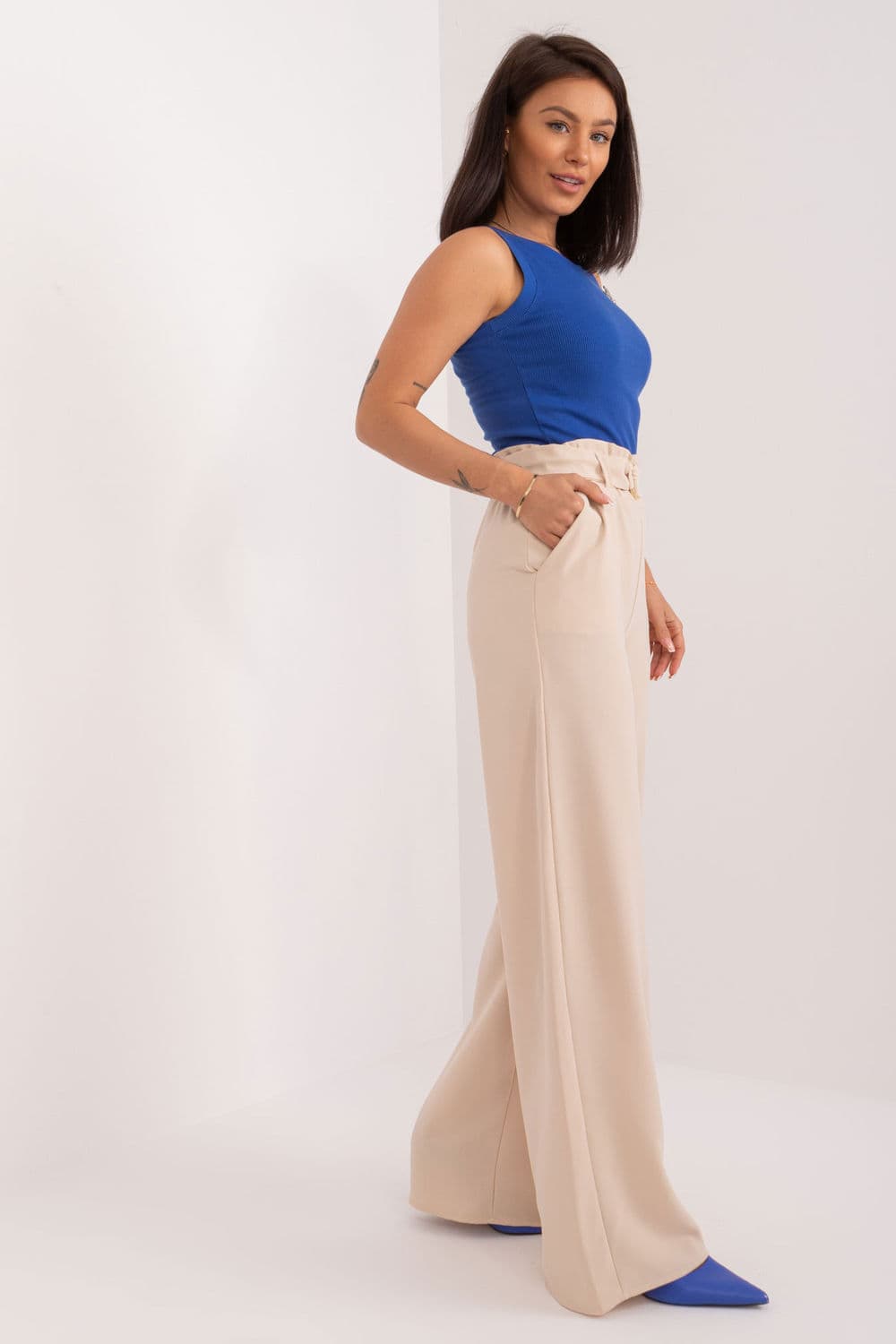 Pantaloni lunghi model 195811 Rue Paris - Miniatura 2
