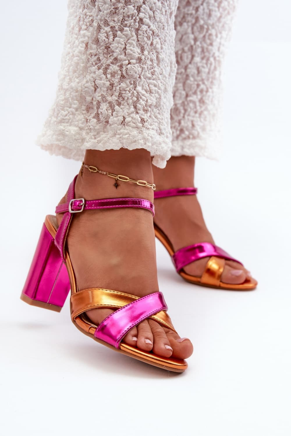 Sandali con tacco model 198680 Step in style - Miniatura 3