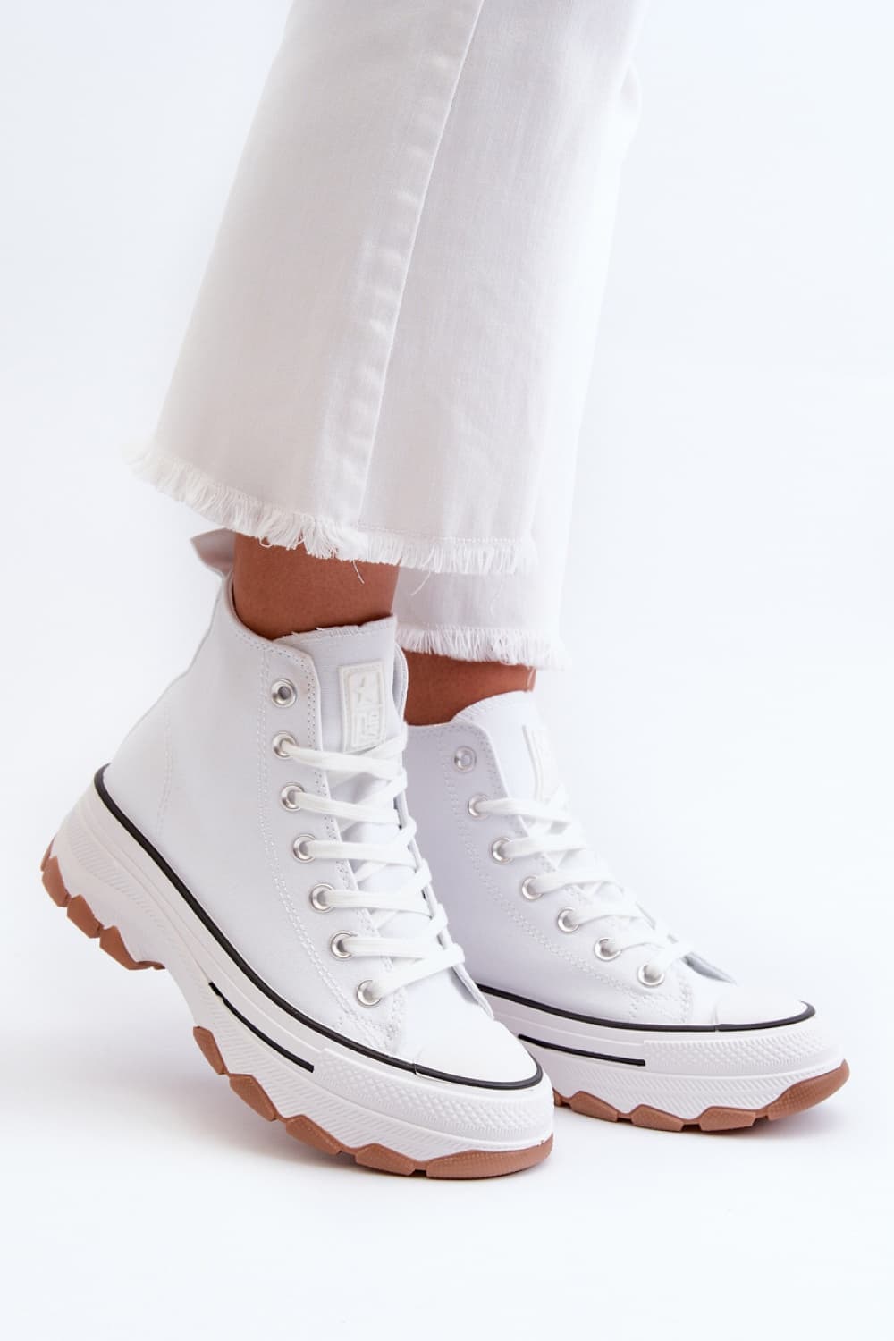 Scarpe da ginnastica con plateau model 198691 Step in style