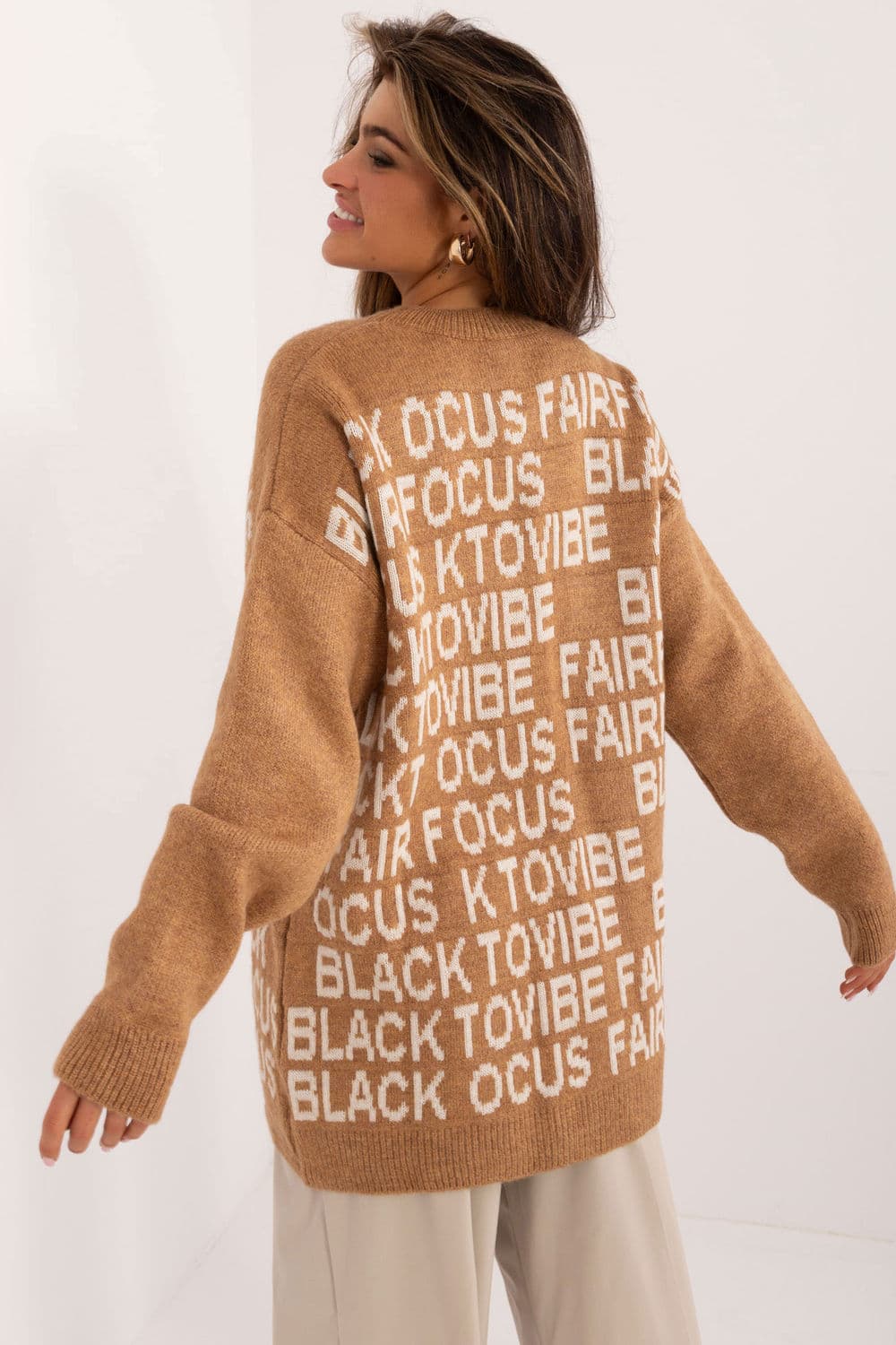 Maglione lungo model 199615 Badu - Miniatura 3