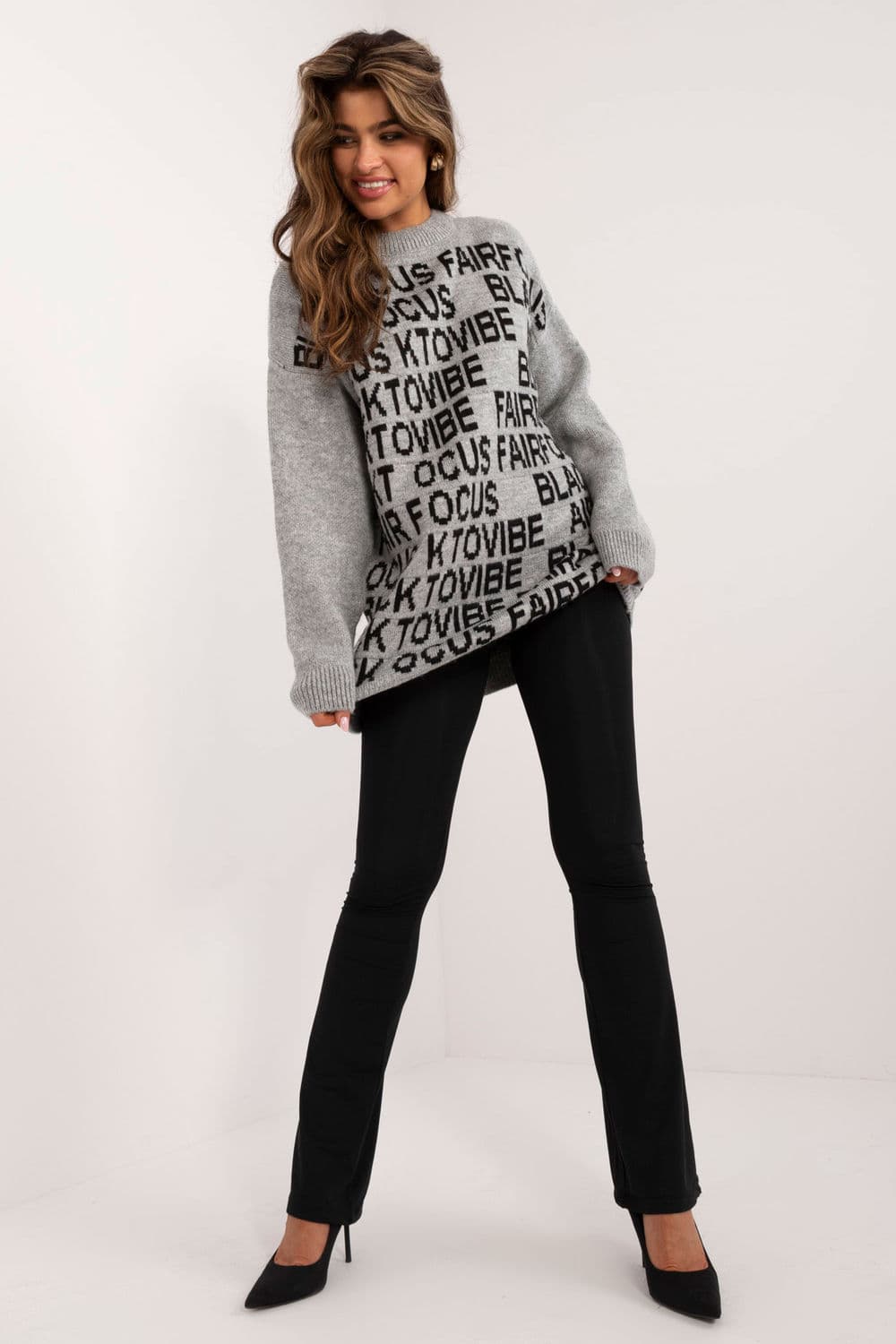 Maglione lungo model 199616 Badu - Miniatura 2