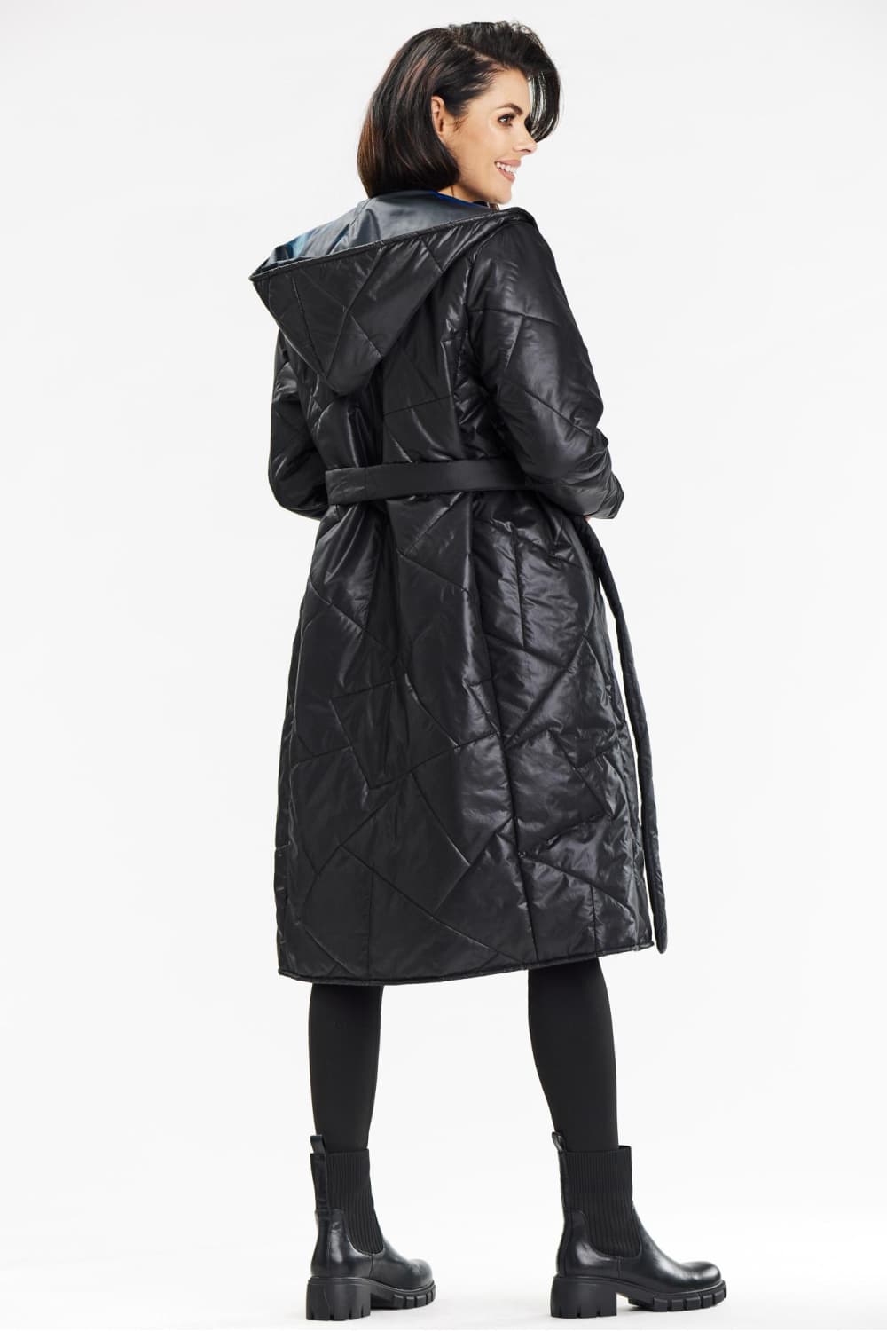Cappotto model 200547 awama - Miniatura 3