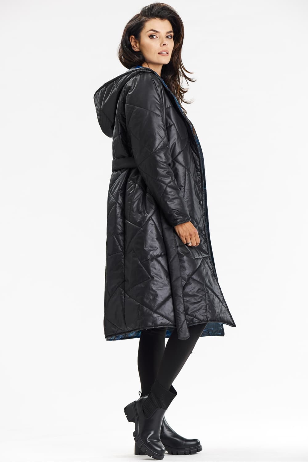 Cappotto model 200547 awama - Miniatura 4