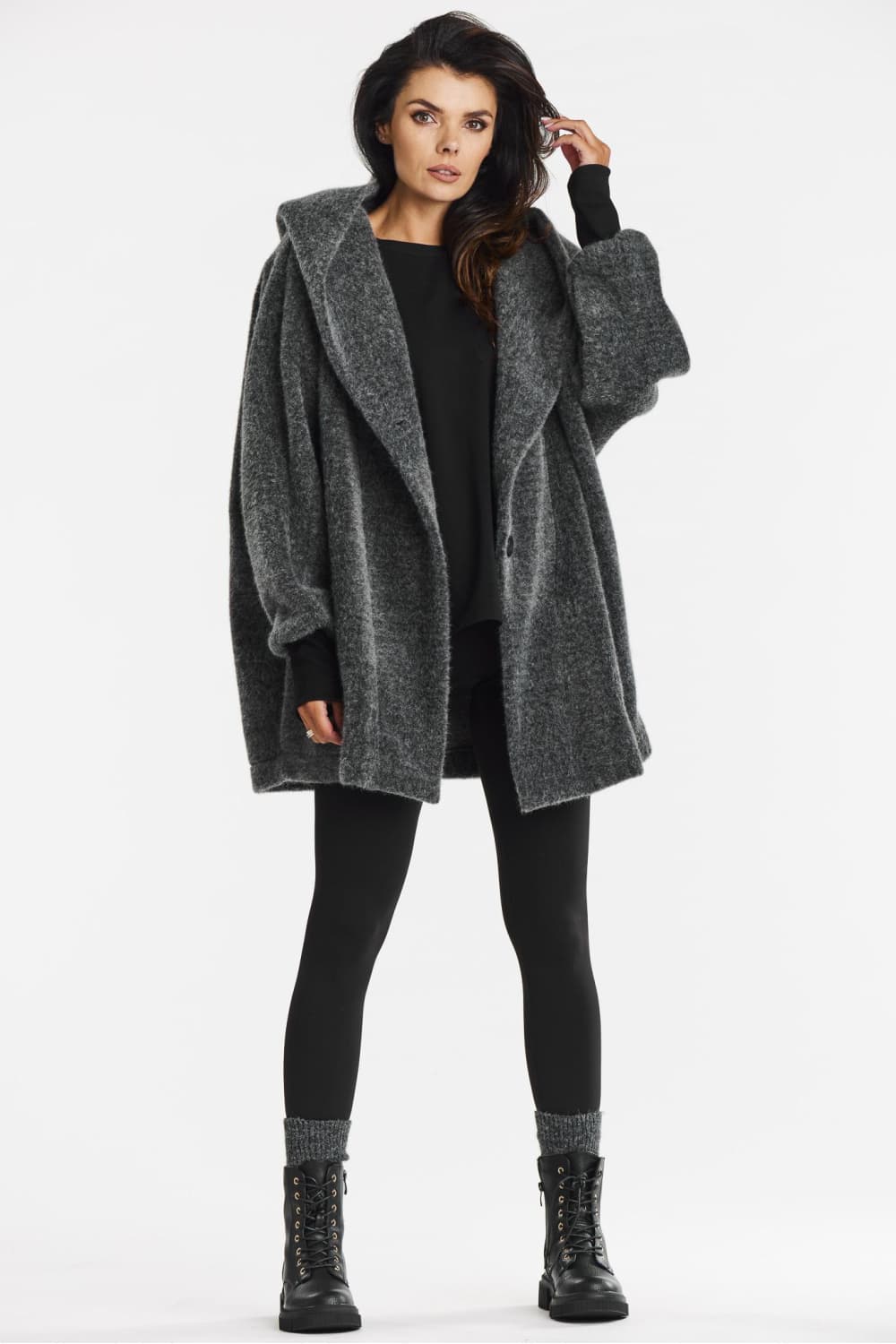 Cappotto model 200556 awama - Miniatura 2