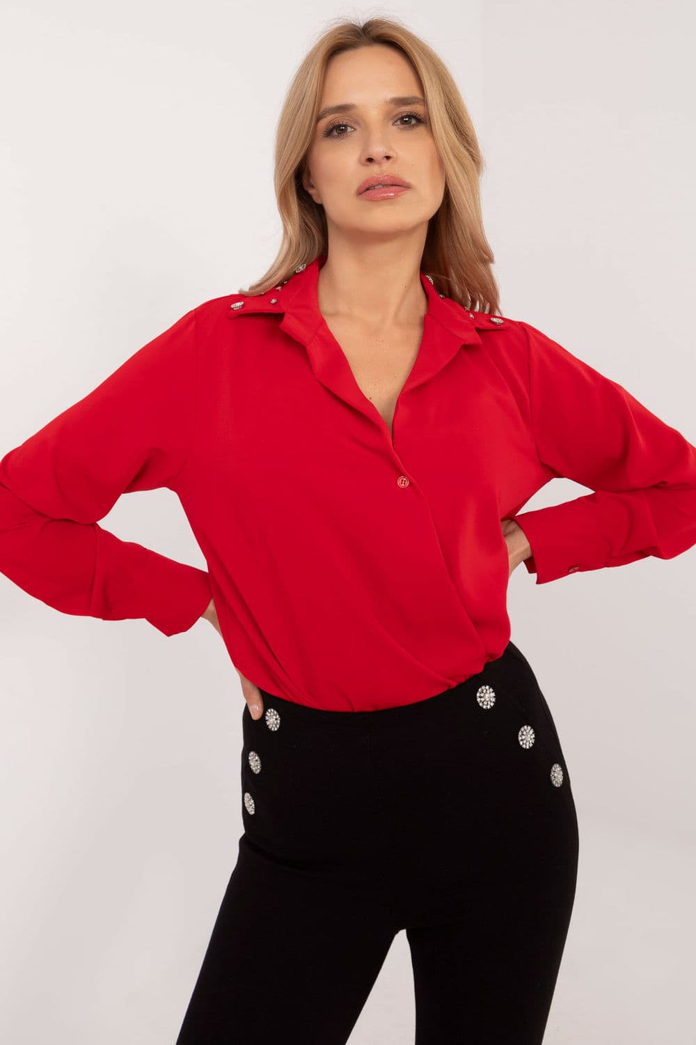Camicia a manica lunga model 203400 Italy Moda