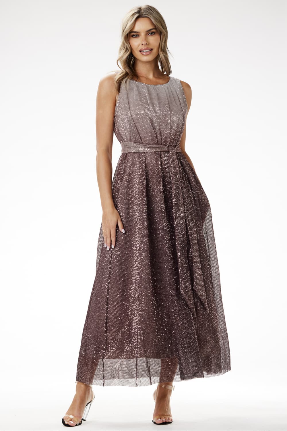 Vestito lungo model 204240 awama - Miniatura 2
