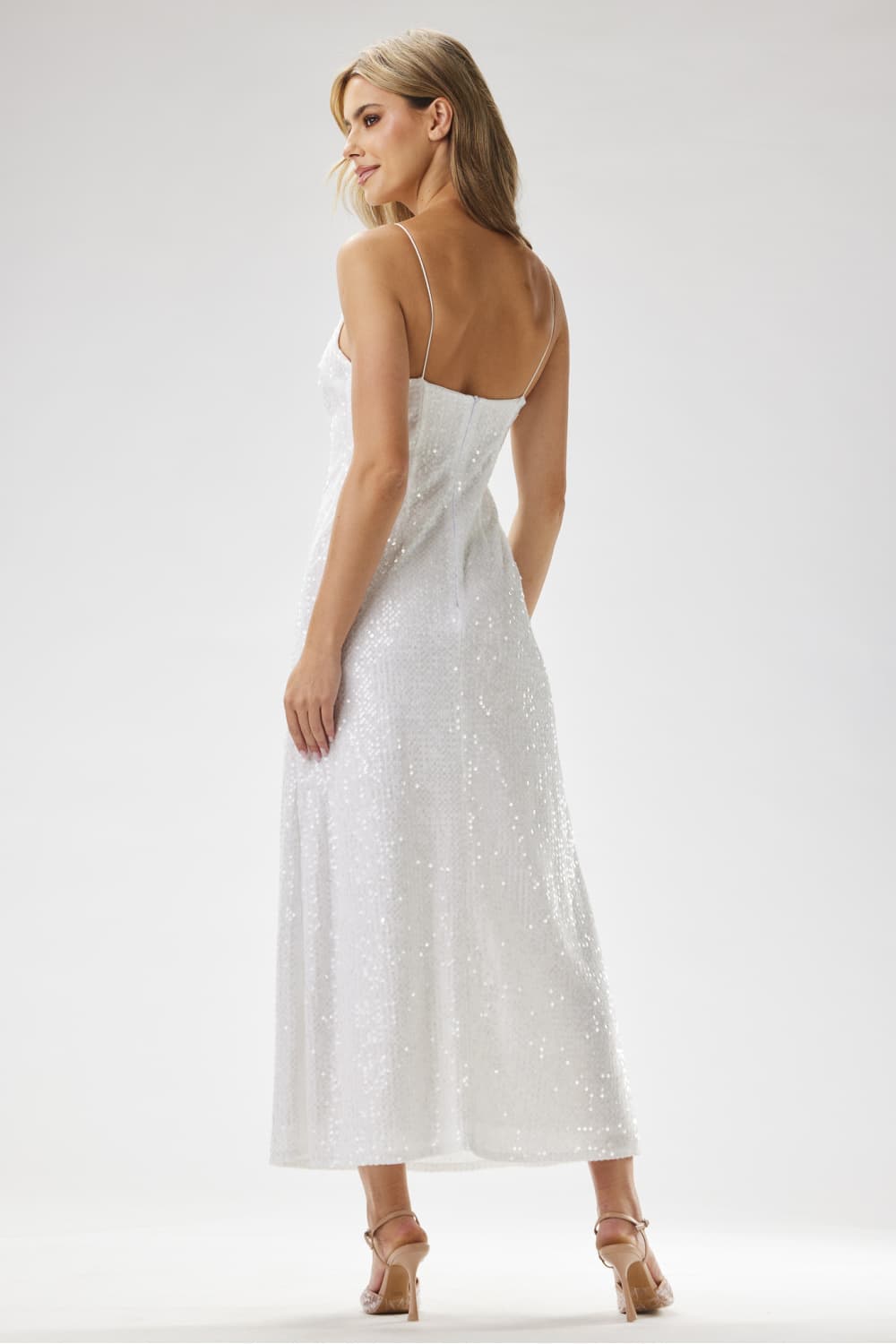 Vestito lungo model 204259 awama - Miniatura 3