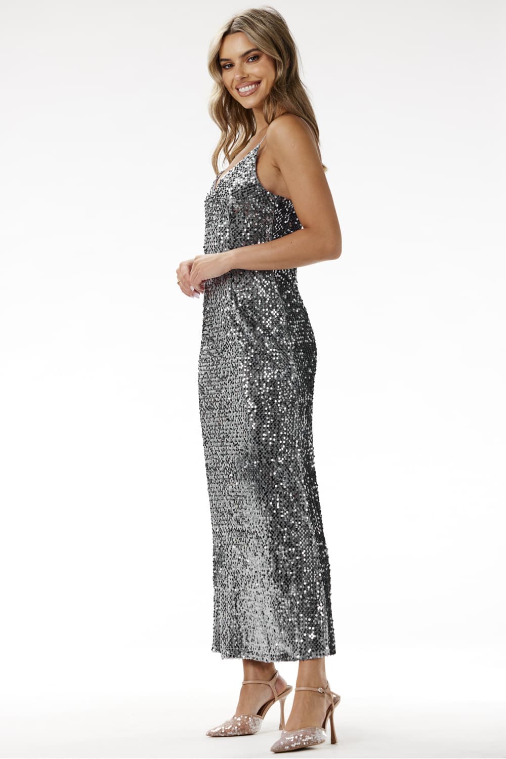 Vestito lungo model 204260 awama - Miniatura 2