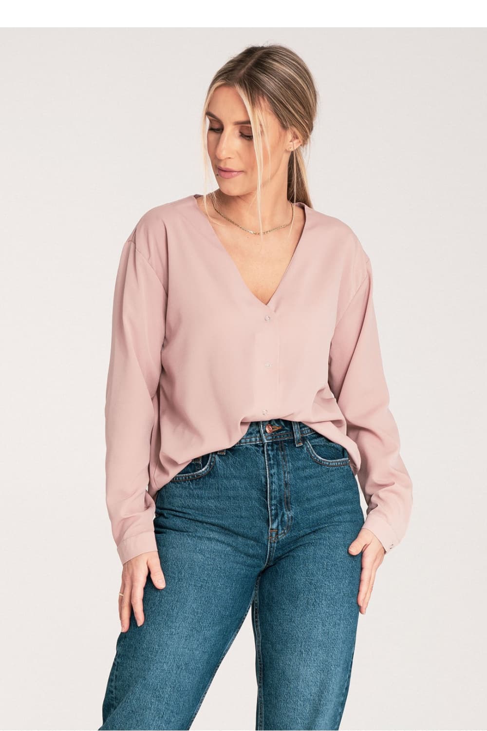 Camicia a manica lunga  model 204328 Figl - Miniatura 4