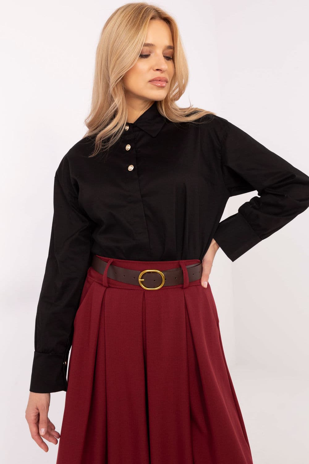 Camicia a manica lunga model 204367 Italy Moda