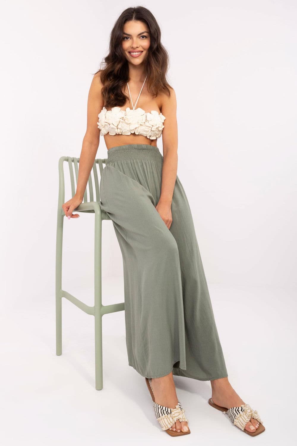Pantaloni da donna model 210684 Och Bella - Miniatura 2