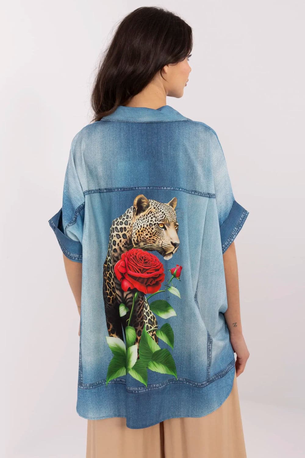 Camicia a manica lunga  model 210971 Italy Moda - Miniatura 3