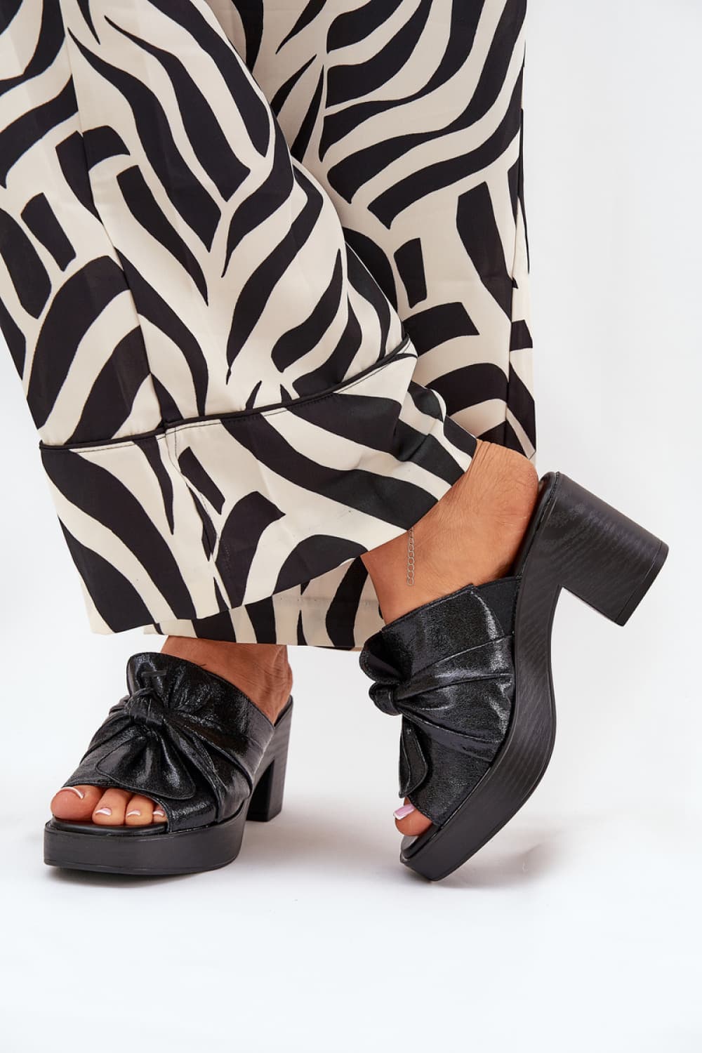 Zoccoli con tacco model 212158 Step in style