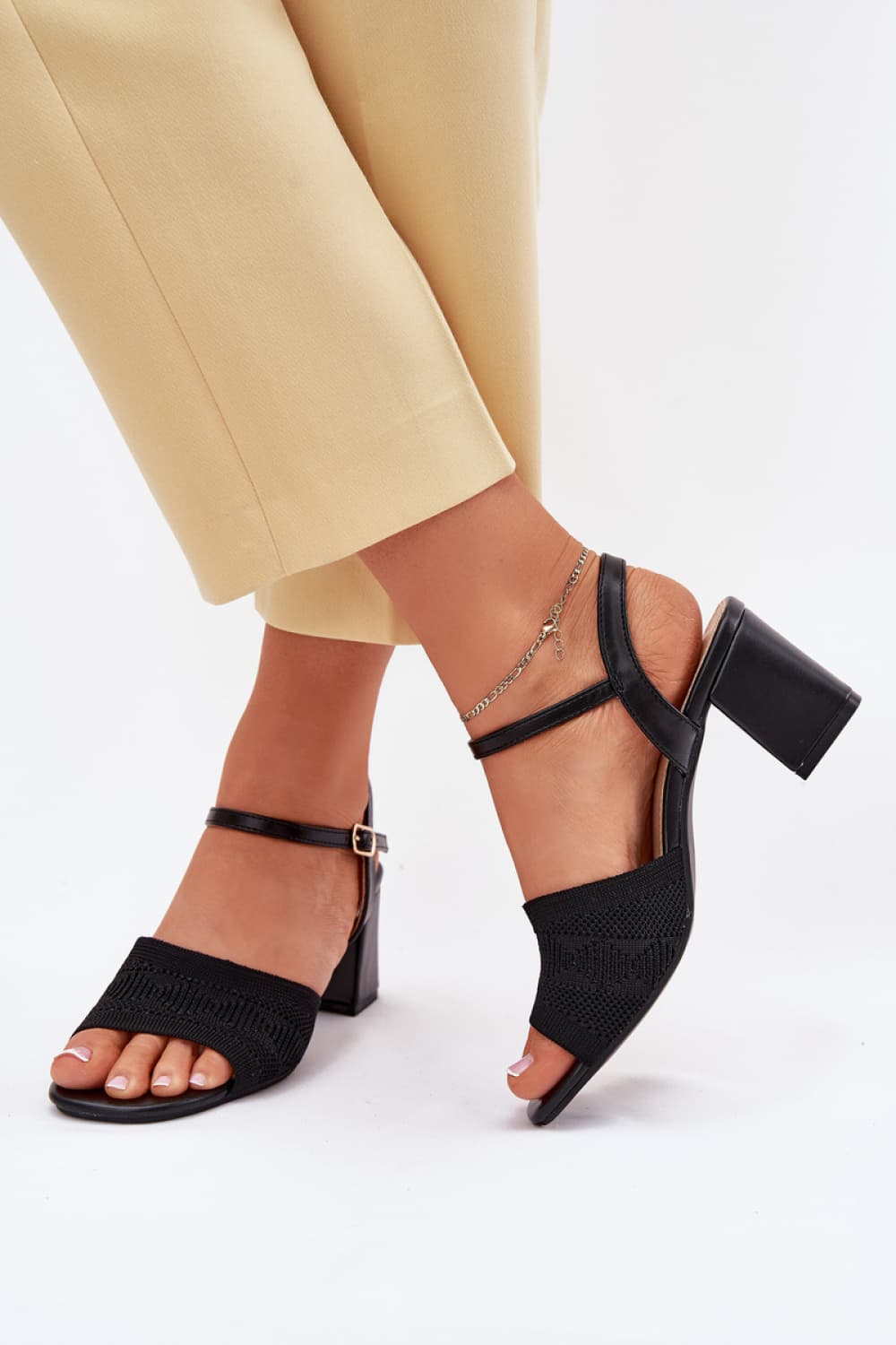 Sandali con tacco model 214686 Step in style - Miniatura 3