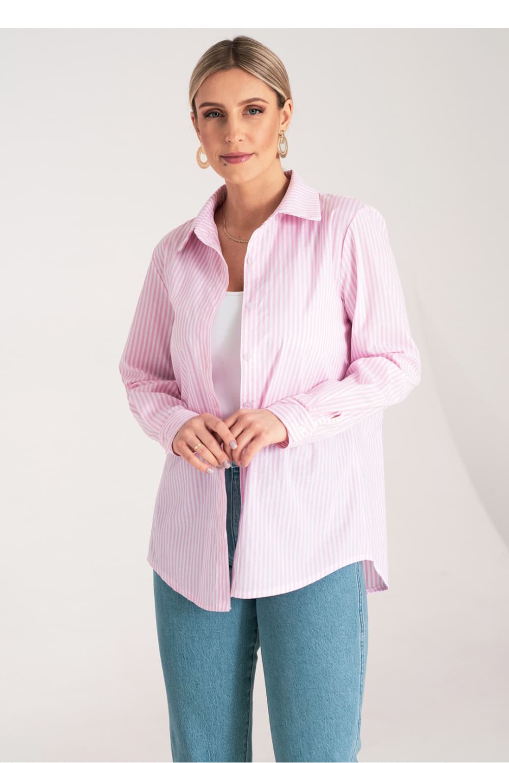 Camicia a manica lunga  model 214918 Figl - Miniatura 2