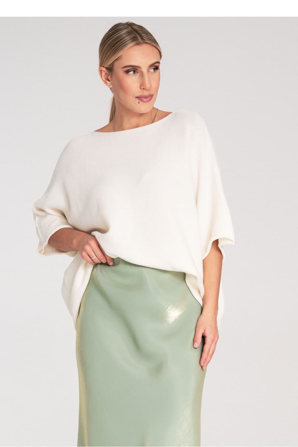 Maglione maniche pipistrello model 217076 Figl - Miniatura 4