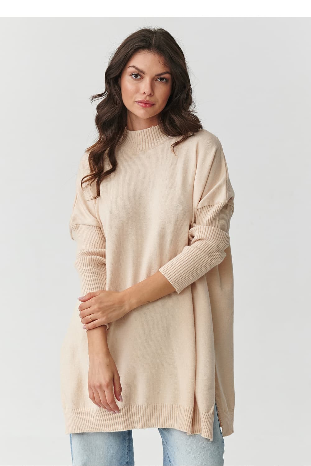 Maglione model 217401 Makadamia
