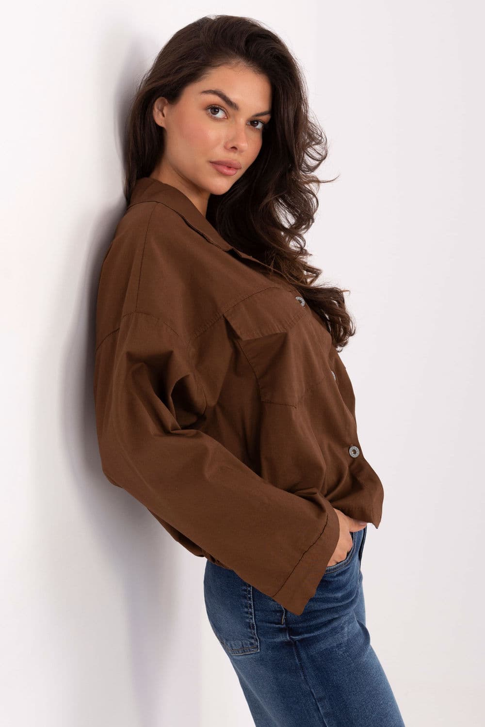 Camicia a manica lunga  model 217883 Rue Paris - Miniatura 2