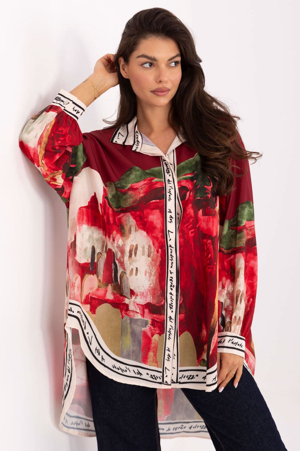 Camicia a manica lunga  model 218392 Rue Paris