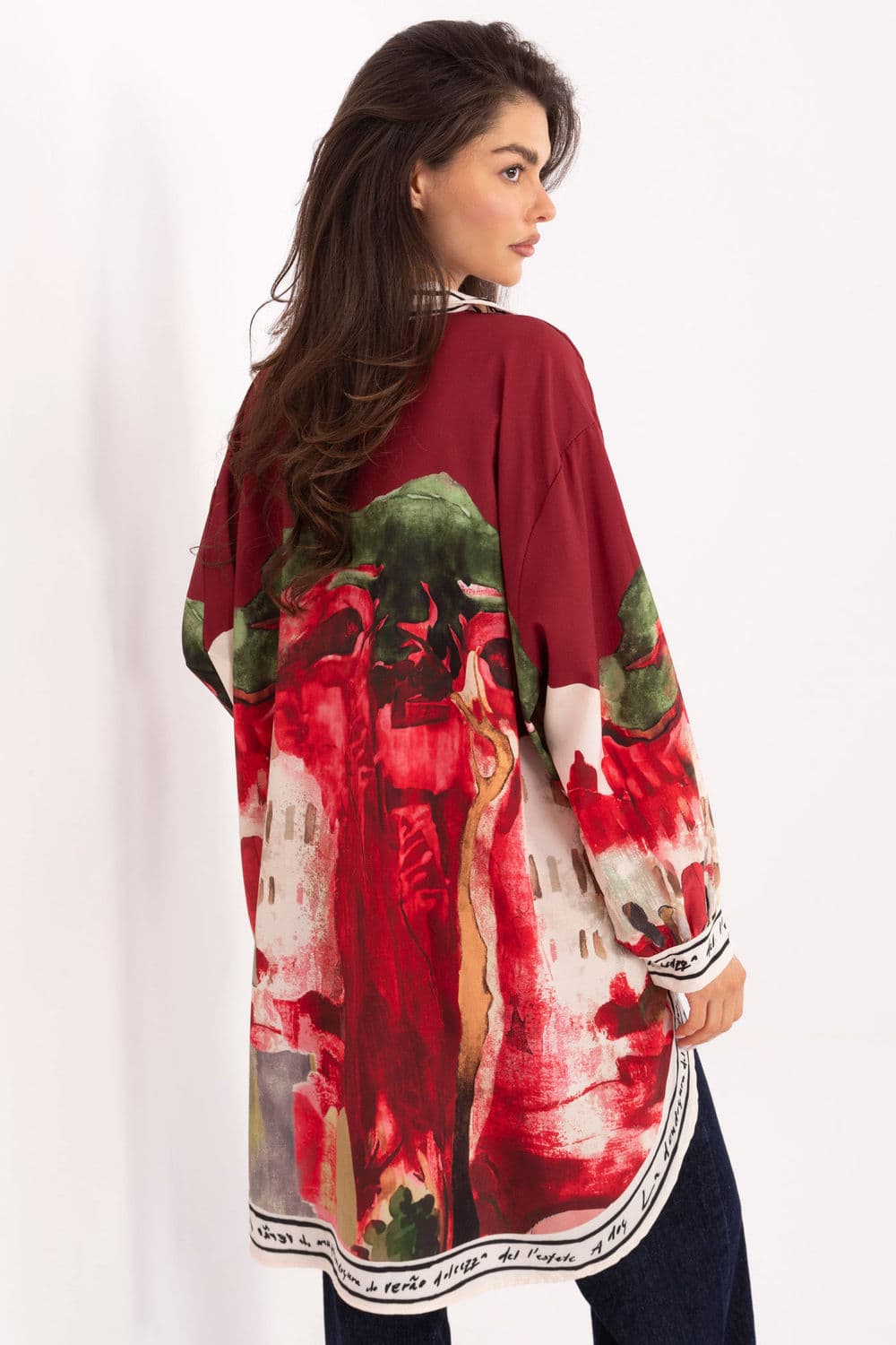 Camicia a manica lunga  model 218392 Rue Paris - Miniatura 3