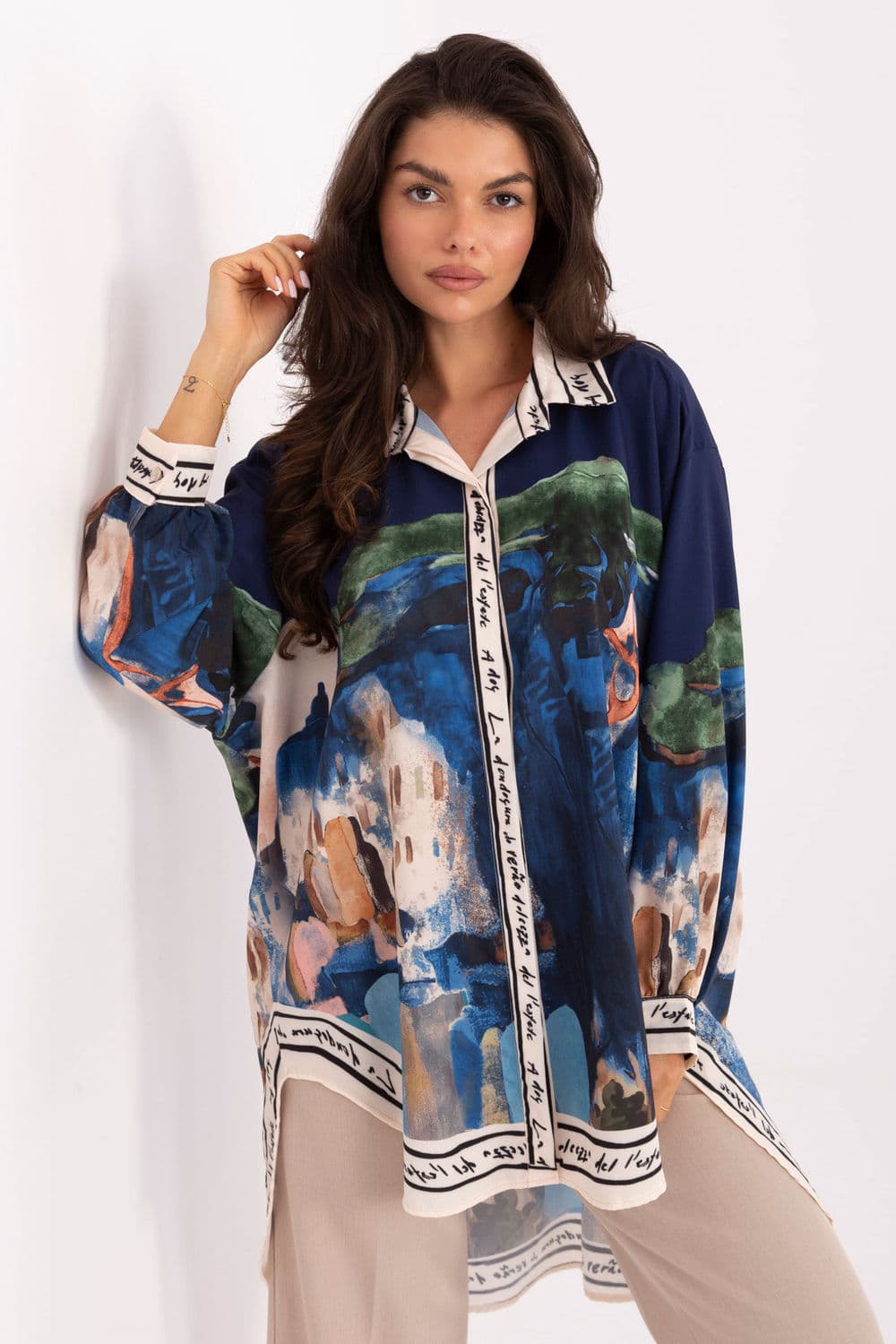Camicia a manica lunga  model 218393 Rue Paris